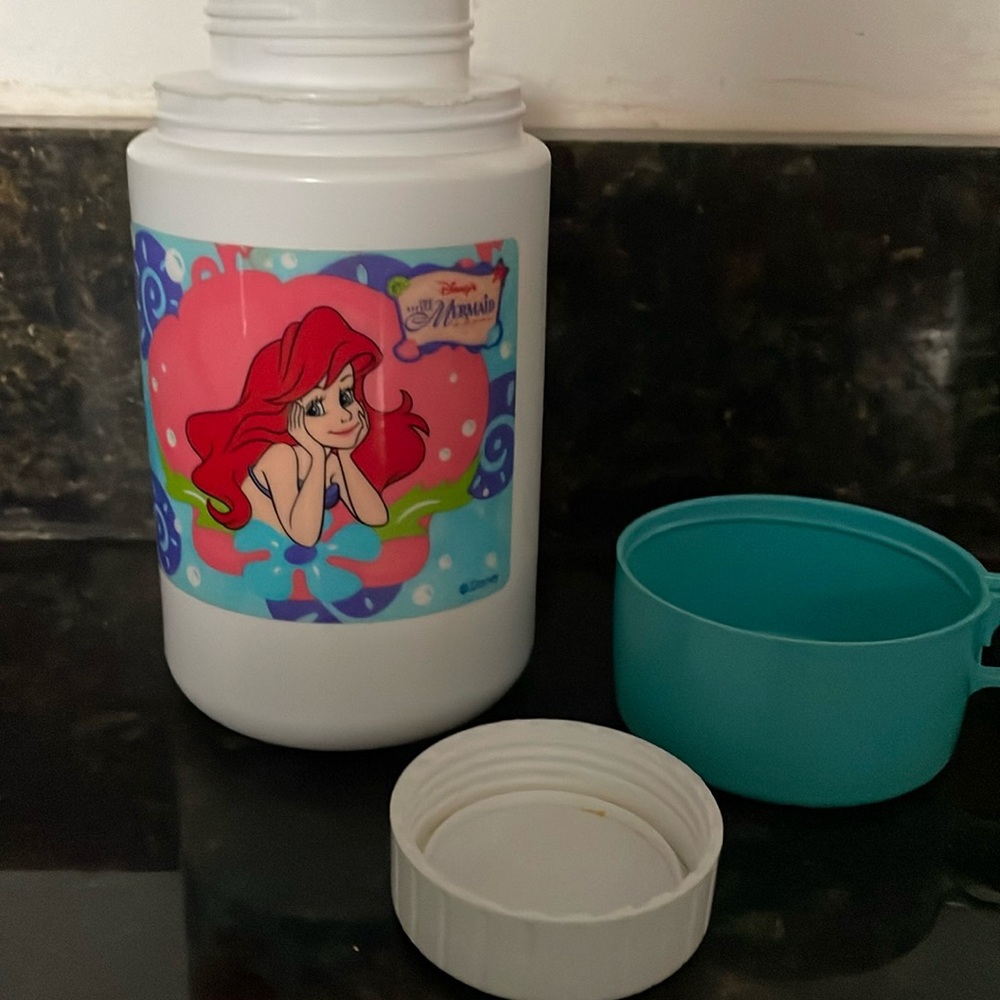 1990s Disney The Little Mermaid thermos